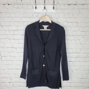 Exclusively Misook textured cardigan